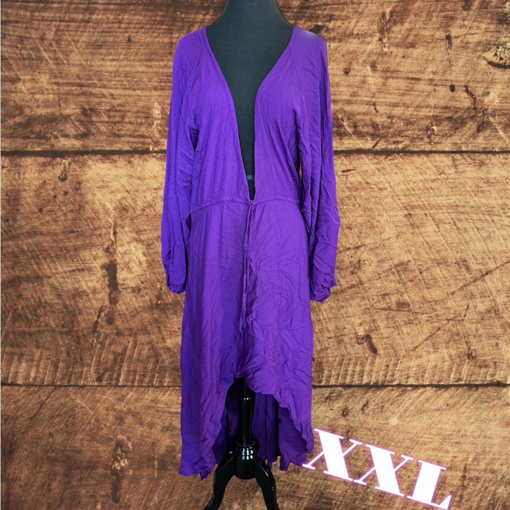 Purple loose Dress